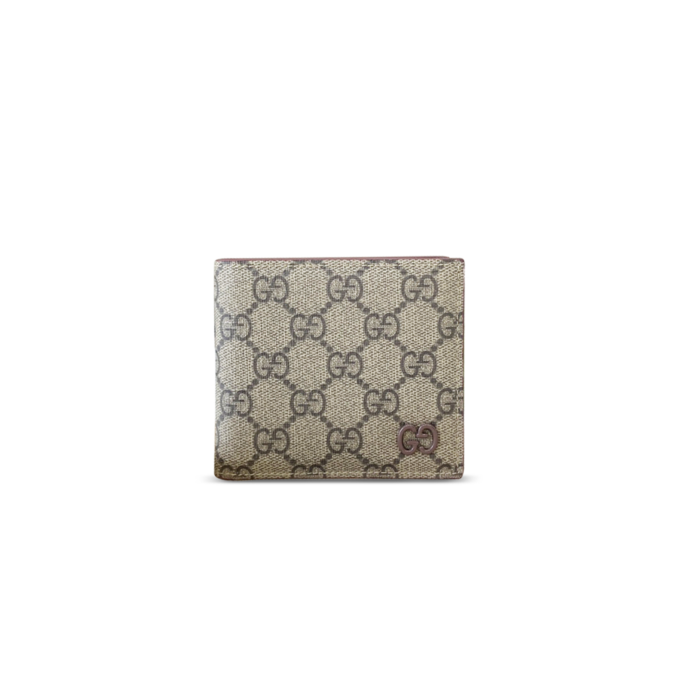 GUCCI BROWN INTERIOR GG COIN WALLET 768255 (21*9cm)